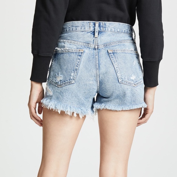 AGOLDE Parker Vintage Cutoff Shorts Size 26 - Picture 3 of 12